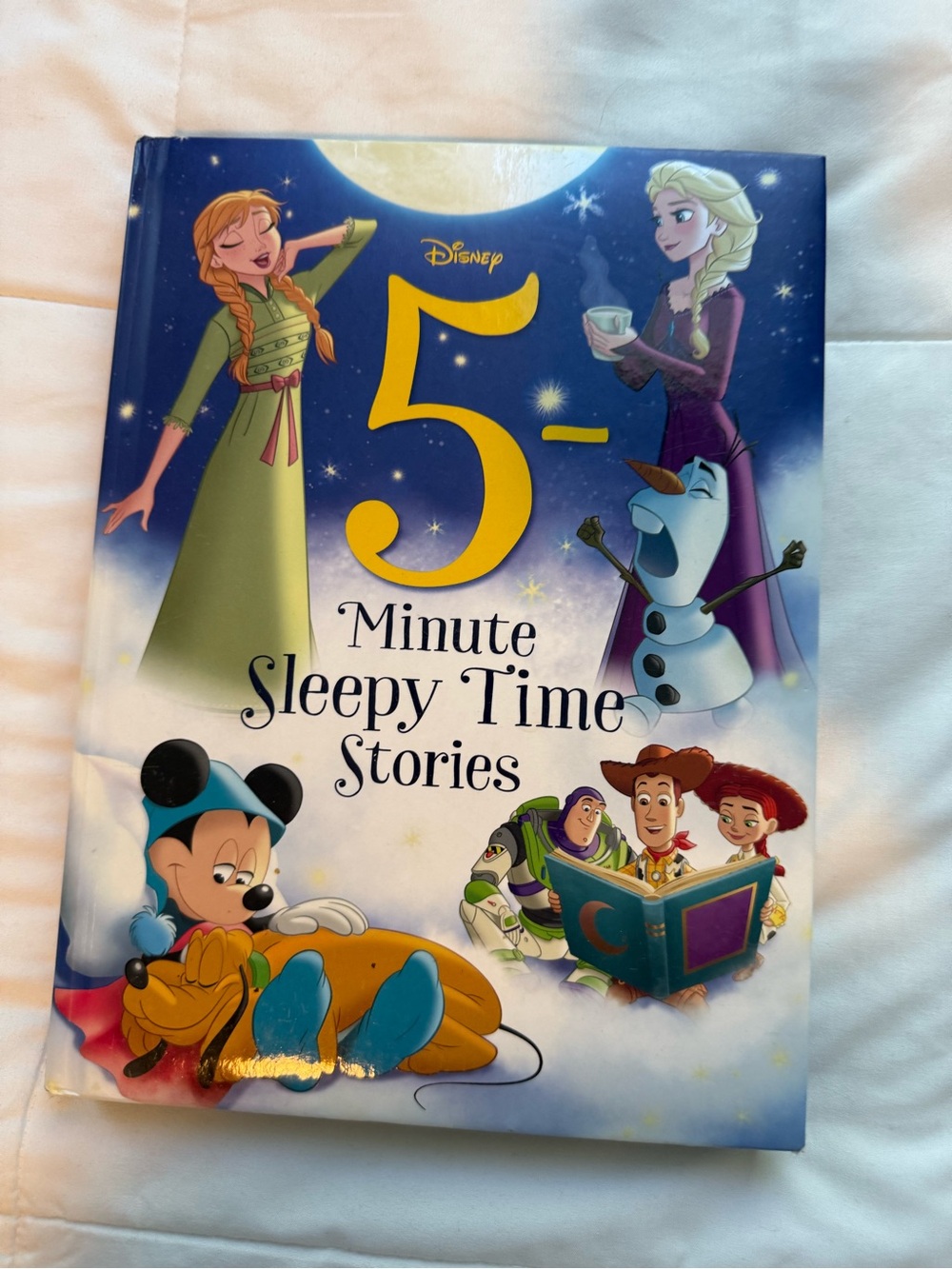 Disney 5 Minute Bed Time Stories Hardcover